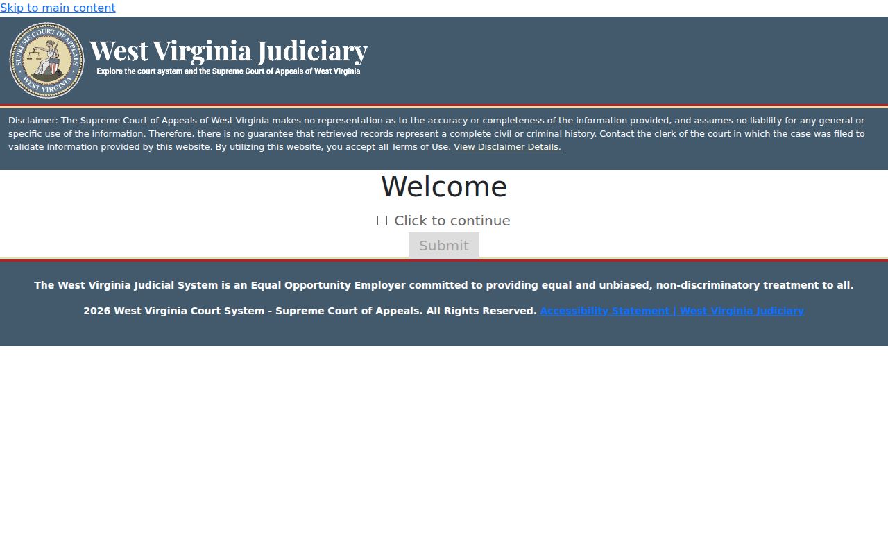 Wyoming County criminal court case Magistrate Record Search